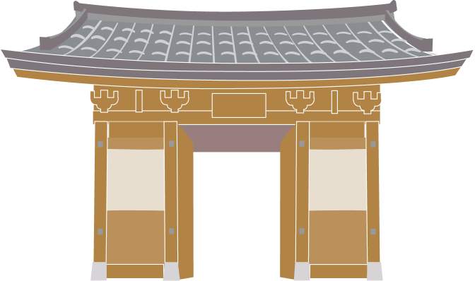 城門のイラスト