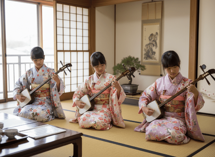 三味線体験